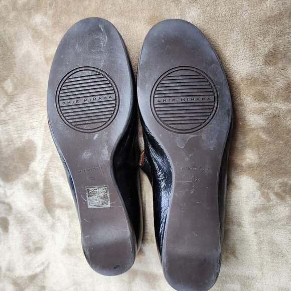 Chie Mihara Black Loafers - Picture 6 of 7